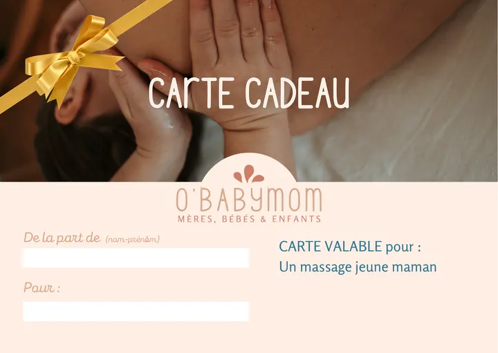Carte cadeau Massage Postnatal