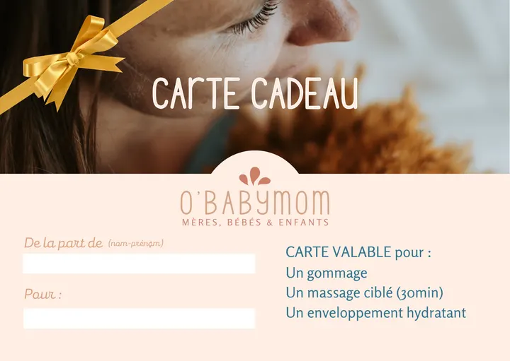 Carte cadeau Soin signature Post partum